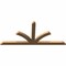 Ekena Millwork Richland Timber Gable Bracket, Western Red Cedar, 108"W x 49"H x 3 1/2"D x 5 1/2"F, 11/12 Pitch GBW108X49X0406RIC00SWR - alternate 5